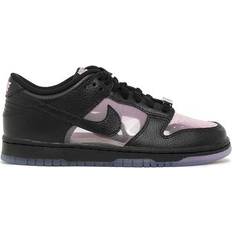 Nike Dunk Low Retro Sneakers Black Pink Rise