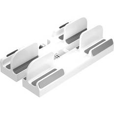 Laptop Stands Sodial Adjustable Vertical Laptop Stand Holder 3-Slot
