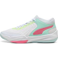Adult Basketball Shoes Puma Handball Shoes Court Pro 2 - Blanc