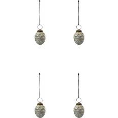 House Doctor Dekoration House Doctor Christbaumschmuck HDCone Antique Silver 100-teilig Weihnachtsbaumschmuck