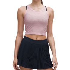 Lululemon Swiftly Tech Cropped Round Neck Tank Top 2.0 - Pink