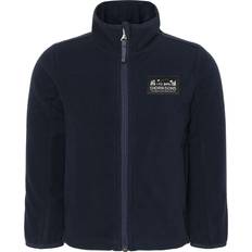 Vindtäta Fleecejackor Barnkläder Didriksons Kids' Muskot Jacket - Dark Night Blue