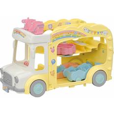 Sylvanian Families Toys Sylvanian Families Rainbow Fun Nursery Bus 5744