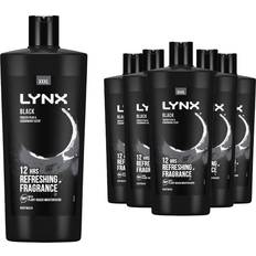 Lynx Black Frozen Pear Cedarwood Shower Gel 700ml 6 Pack