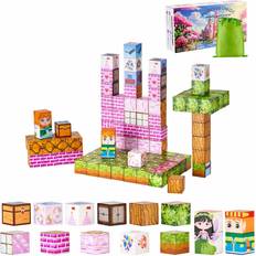 Magnetic Blocks 100 PCS Princess Castle Set