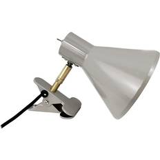 Mässing - Stål Belysning Dyberg Larsen Sleep Klämlampa Brun Bordslampa 16cm