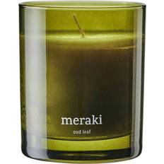 Gröna Doftljus Meraki Oud Leaf Doftljus