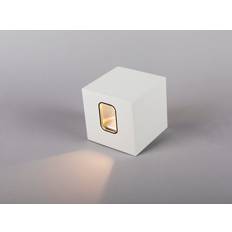 Hide-a-lite Cube I White Wall light