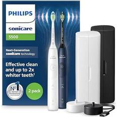 Philips Sonicare 5500 HX7119/01 Elektrisk Tandbørste 2 stk