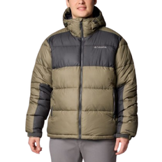 Columbia Men's Pike Lake II Hooded Jacket - Stone Green/Shark