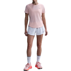 Pink - Træningstøj Overdele Nike Swift Womens Dri Fit Short Sleeve Running Top - Atmosfære