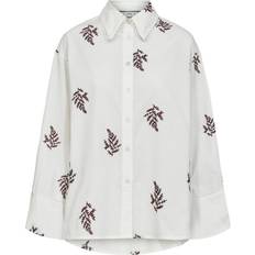 Nümph Overdele Nümph Nubaily Bluse Winetasting Shirt - Vinrød