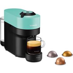 Krups Kalkindikator Kapselmaskiner Krups Nespresso Vertuo Pop XN920410 Aqua Mint