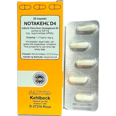 Notakehl D4 kapsler. 20 stk Kapsel