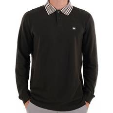 Weekend Offender Polo Shirts Weekend Offender Lindley Ls Polo Shirt - Black