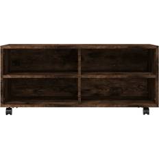 vidaXL 815258 Smoked Oak TV Bench 90x35cm