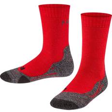 Red Underwear Falke Kid's TK2 Trekking Socks - Fire (10442-8150)