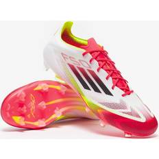 Adidas Gula Fotbollsskor adidas F50 Elite FG Pure Victory Football Shoes - Vit/Svart/Gul