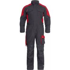 Engel 4810-254 Galaxy Boiler Suit - Anthracite Grey/Tomato Red