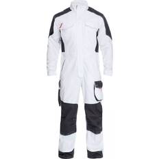 Engel 4810-254 Galaxy Boiler Suit - White/Anthracite Grey