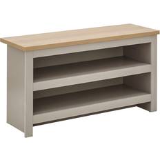 GFW Lancaster Grey/Oak Shoe Rack 105x56cm