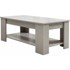 GFW Lift Up Grey Coffee Table 50x105cm