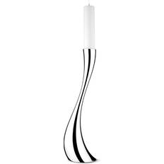 Georg Jensen Cobra Silver/Gray Ljusstake 60cm