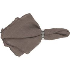 Broste Copenhagen Gracie Cloth Napkin Brown (45x45cm)