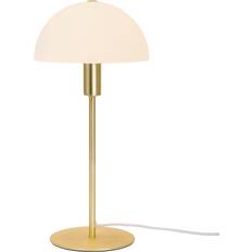 Nordlux Ellen Glass Brass Table Lamp 40cm