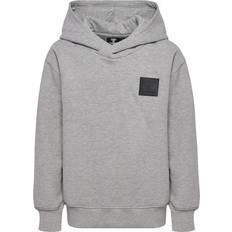 104 - Piger Hoodies Hummel Clean Hættetrøje - Grey Melange