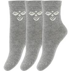 Hummel Grå Undertøj Hummel Sutton Socks 3-pack - Grey Melange (207550-2006)
