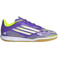 Adidas Piger Fodboldstøvler adidas F50 Club Indoor Boots - Purple/White