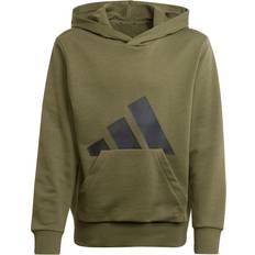 adidas Essentials Hoodie - Olive Strata/Black