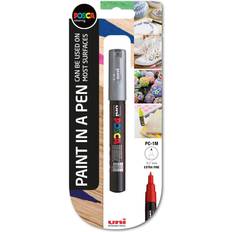 Uni Posca PC-1M Extra Fine Marker Pen Silver