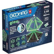 Natural Glow in the Dark Magnatic Rods 42pcs