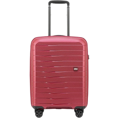 Hårda - Röda Kabinväskor Airbox AZ18 Trolley 4 Kabinväska 55cm Rasberry Red