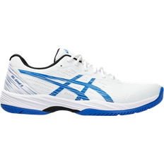 Polyurethane - White Racket Sport Shoes Asics Gel-Game 9 M - White/Tuna Blue