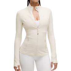 Ytterkläder Lululemon Define Jacke Nulu Frauen - Light Ivory