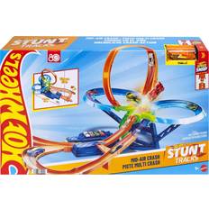 Toy Car Vehicles Hot Wheels Stunt Tracks Mid Air Crash