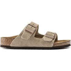 Birkenstock Kid's Arizona Suede Leather - Taupe
