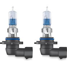 Blå Ljuskällor Osram OSRAM COOL BLUE INTENSE HB3, 100% mer ljusstyrka, upp till 5 000K, halogenstrålkastare, LED-look, Hängande hopfällbar låda 2 lampor
