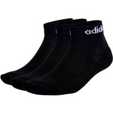 adidas Linear Ankle Socks Cushioned Socks Pairs Black White