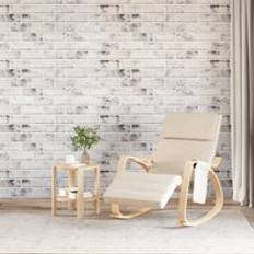 Wall Panels Berkfield Home 3D Wall Panels 10 pcs Light Grey 100x50 cm EPS