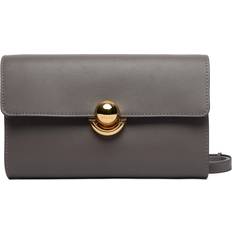 Dame - Grå Clutch tasker Furla Clutch Sfera - Mudderfarvet