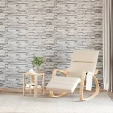 Berkfield Home 3D Wall Panels 14 pcs Light Grey 100x25 cm EPS