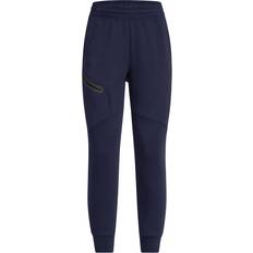 Under Armour Women's Unstoppable Fleece Joggers Midnight Navy Black
