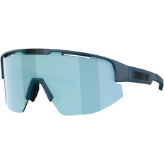 Bliz Unisex Solbriller Bliz Matrix Small - Matt Blue/Smoke Ice Blue Multi