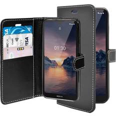 1.3 Black Wallet Flip PU Leather Pouch Case