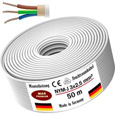 Våtrumskabel Strömkabel 50 m
