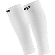 Men Core Run Calf Compression Sleeves 5.0 - White